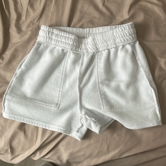 A small, white Rue21 athletic shorts. - Picture 4 of 4